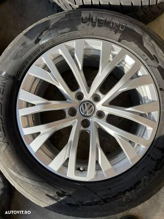 vând set jante originale Volkswagen Touareg pe 18” second - 4