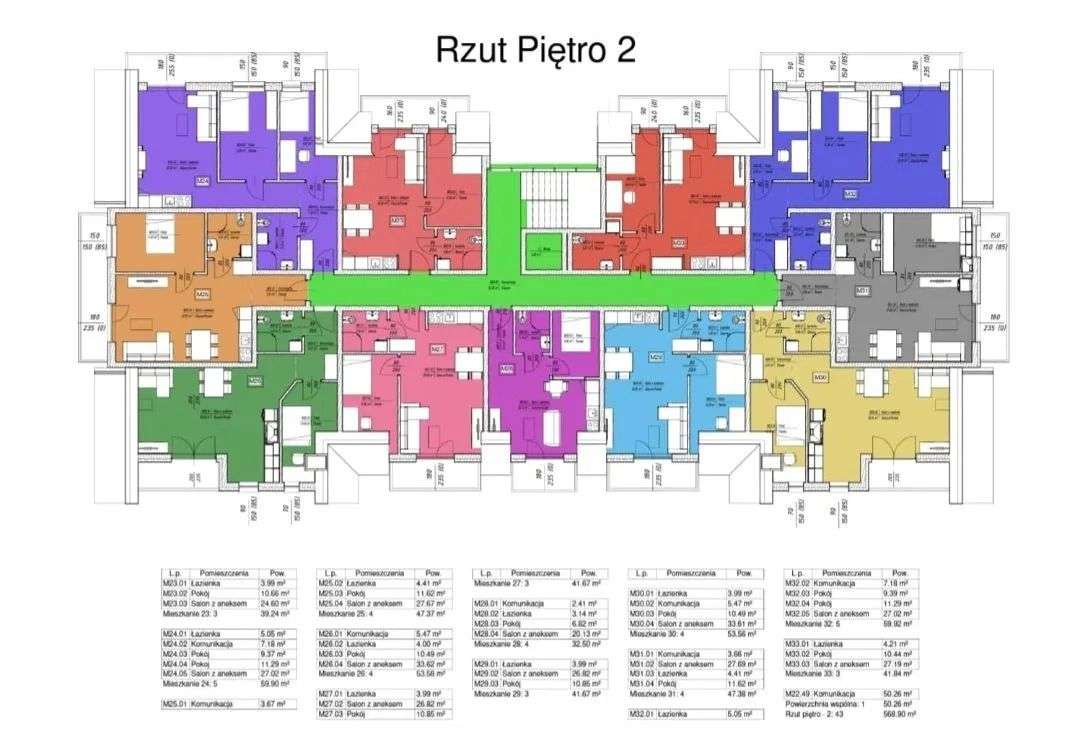 Złotów-os.Leśna Park, blok E- 2 lub 3 pokoje-12