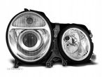 LAMPY REFLEKTORY MERCEDES W210 E-KLASA 99-02 CHROM - 2
