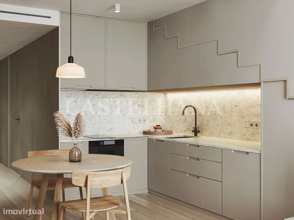 Apartamento T1 com estacionamento em novo empreendimento em Marvila - Grande imagem: 2/76