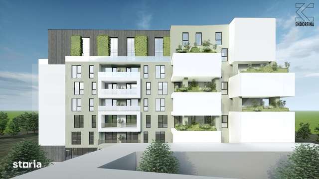 Apartament 2 camere, 56 mp, Terasa 12 mp, Imobil Nou, Semicentral - Imagine principală: 2/5