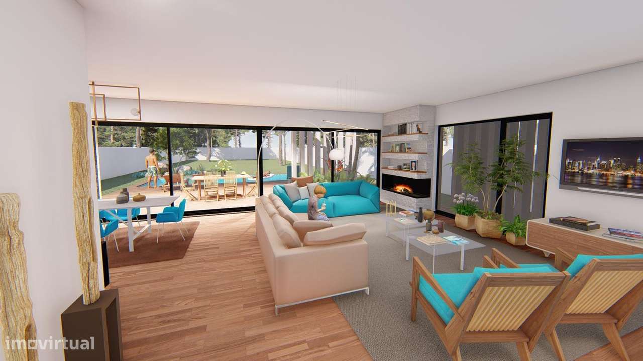 Oferta 1% valor de aquisição - Moradia T4 com 3 Suítes e Piscina-20