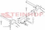 Hak Holowniczy + MODUŁ 7 PIN do Audi A8 D3 Sedan od 2002-2010 - 2