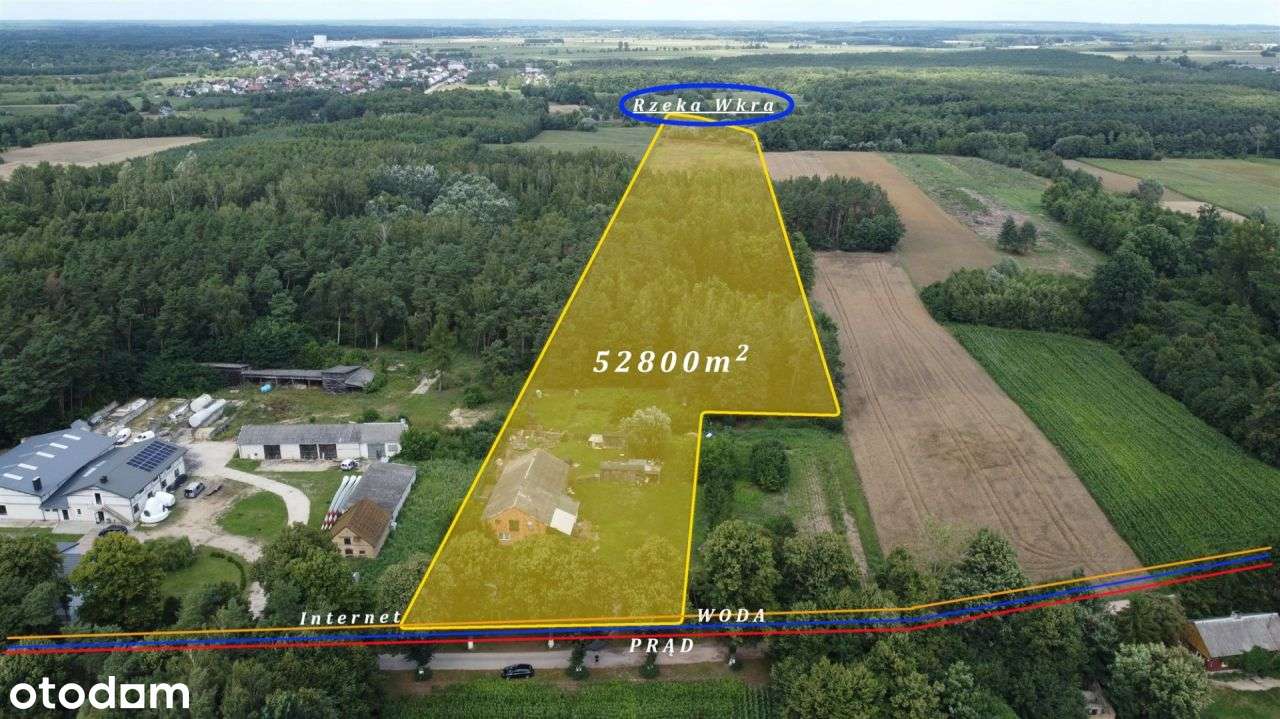 Działka budowlana w pobliżu Wkry - Pełny obrazek: 5/5