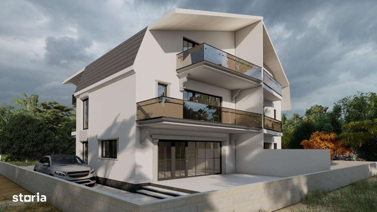 Otopeni – Vile individuale P+1+M | Design modern & clasic | Înaltă cal-0