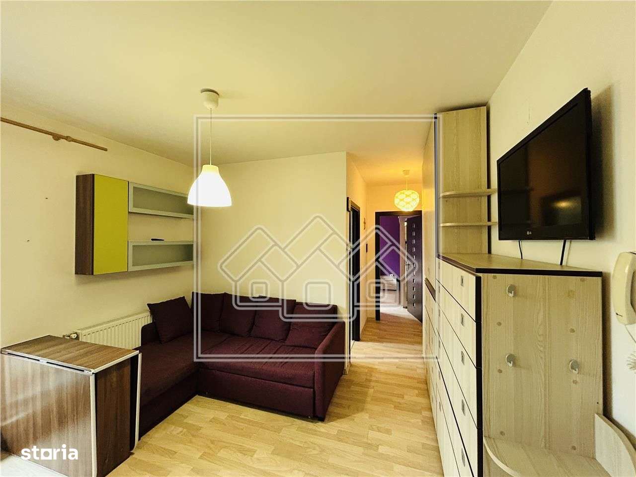 Apartament cu 2 camere in Sibiu - balcon, boxa, mobilat si utilat-1