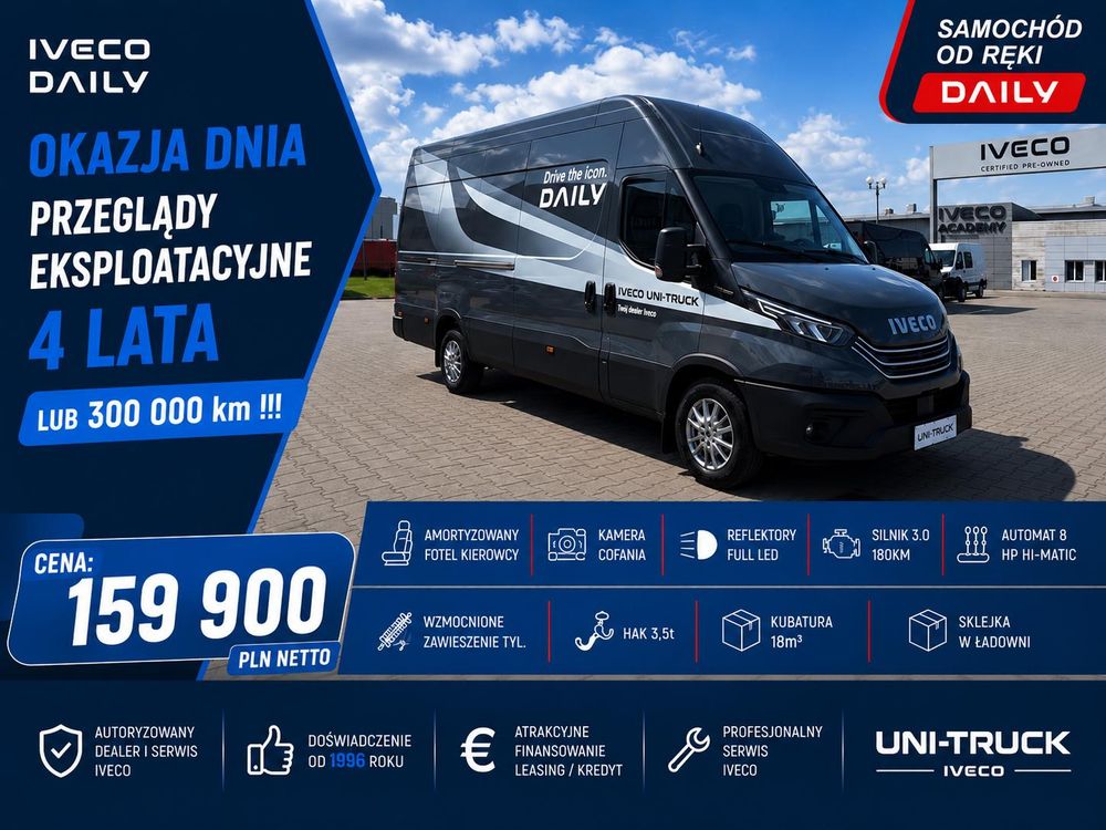 Iveco W CENIE PRZEGLĄDY EKSPOATACYJNE 4 LATA lub 300 000 km !!! SUPER CENA- 18m3 MAX  skrzynia ZF