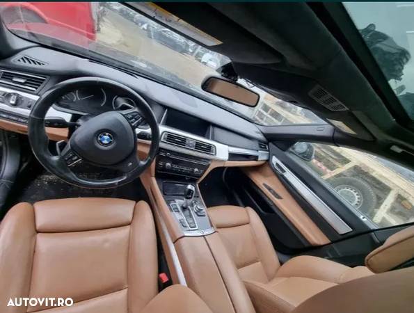 Dezmembrez BMW Seria 7 F01 lci 750 i xdrive, an 2015, motor 4.4 benzina 330kw 449cp cutie injector plafon bara dezmembrari piese jante - 7