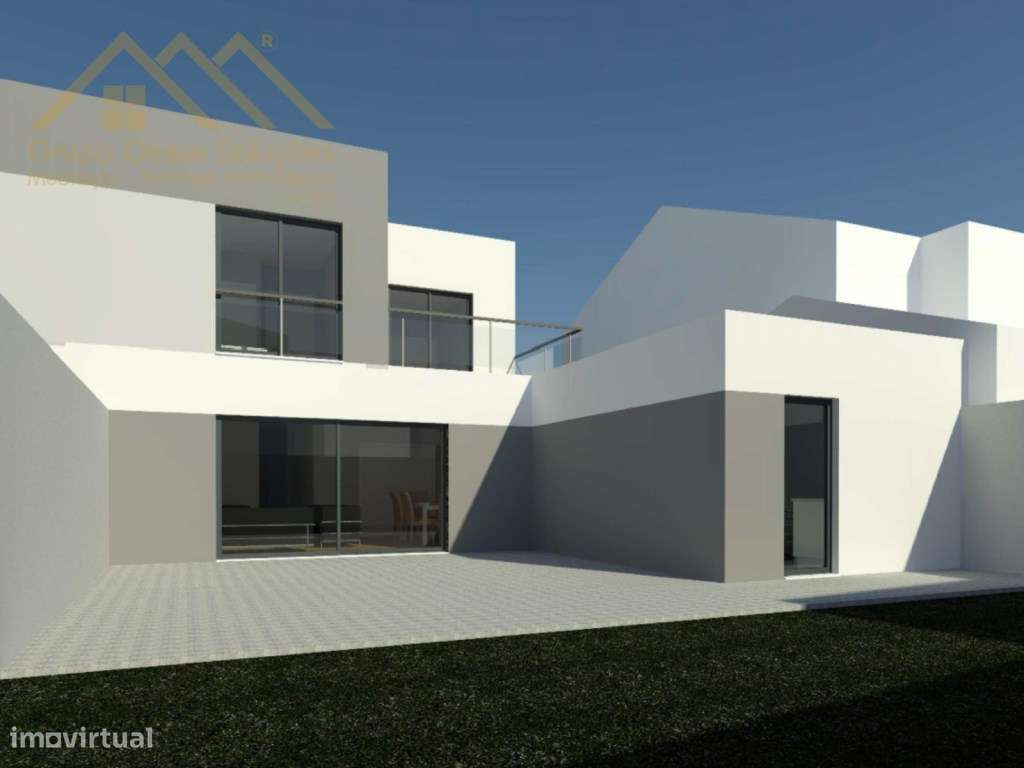 Moradia V4 em Construção - Bufarda, Peniche-1
