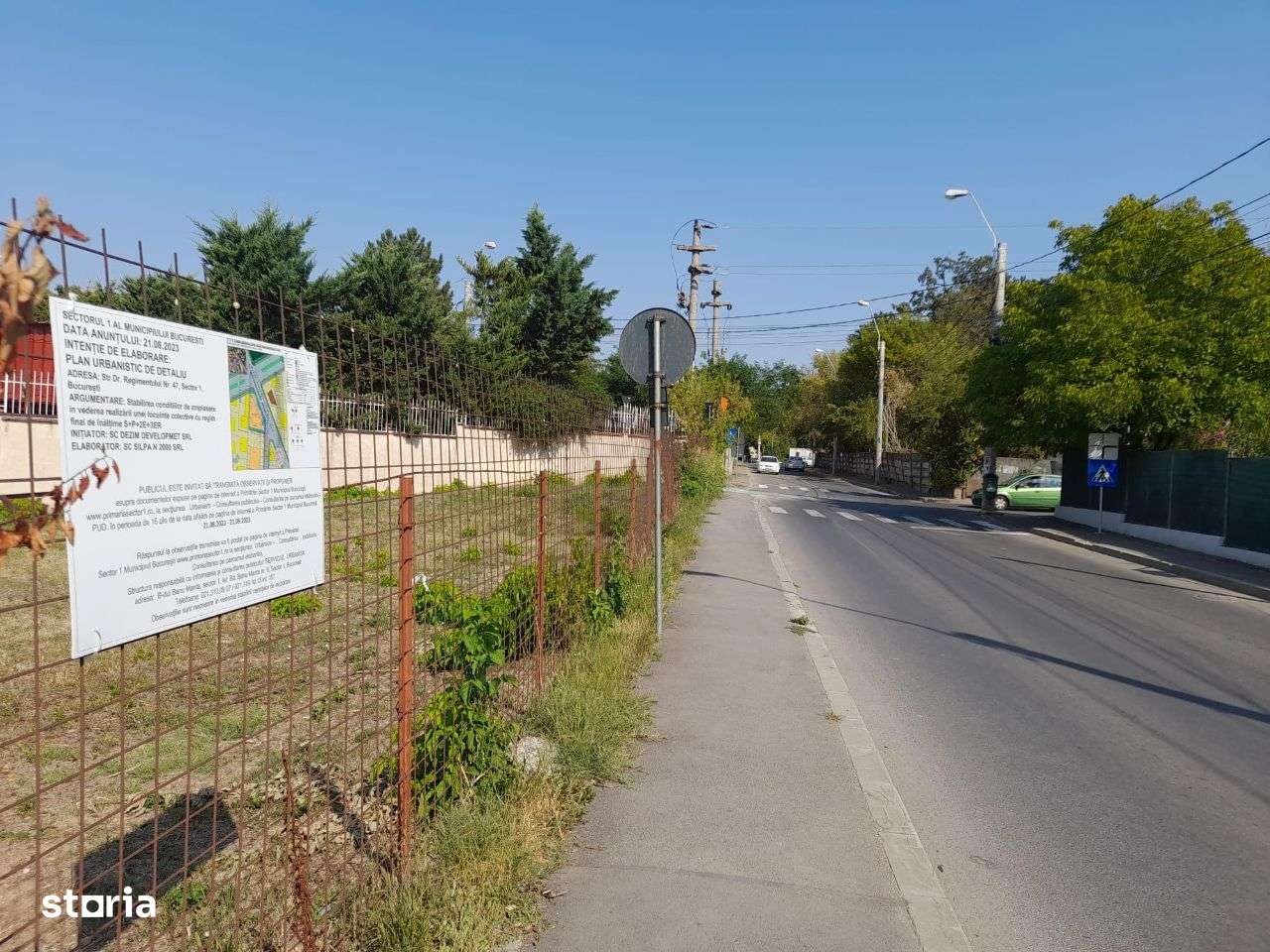 Proprietar, vand teren Sisesti 1.525 mp cu PUD aprobat - Imagine principală: 5/6