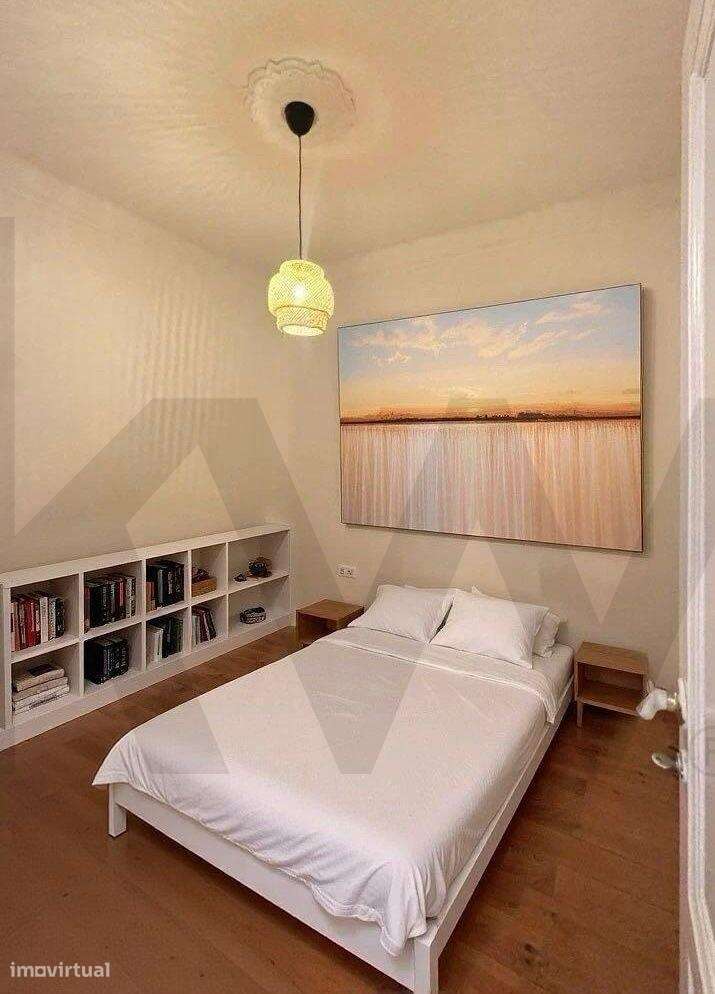 T3+1 remodelado  - Charme lisboeta em zona central e tranquila. - Grande imagem: 4/26