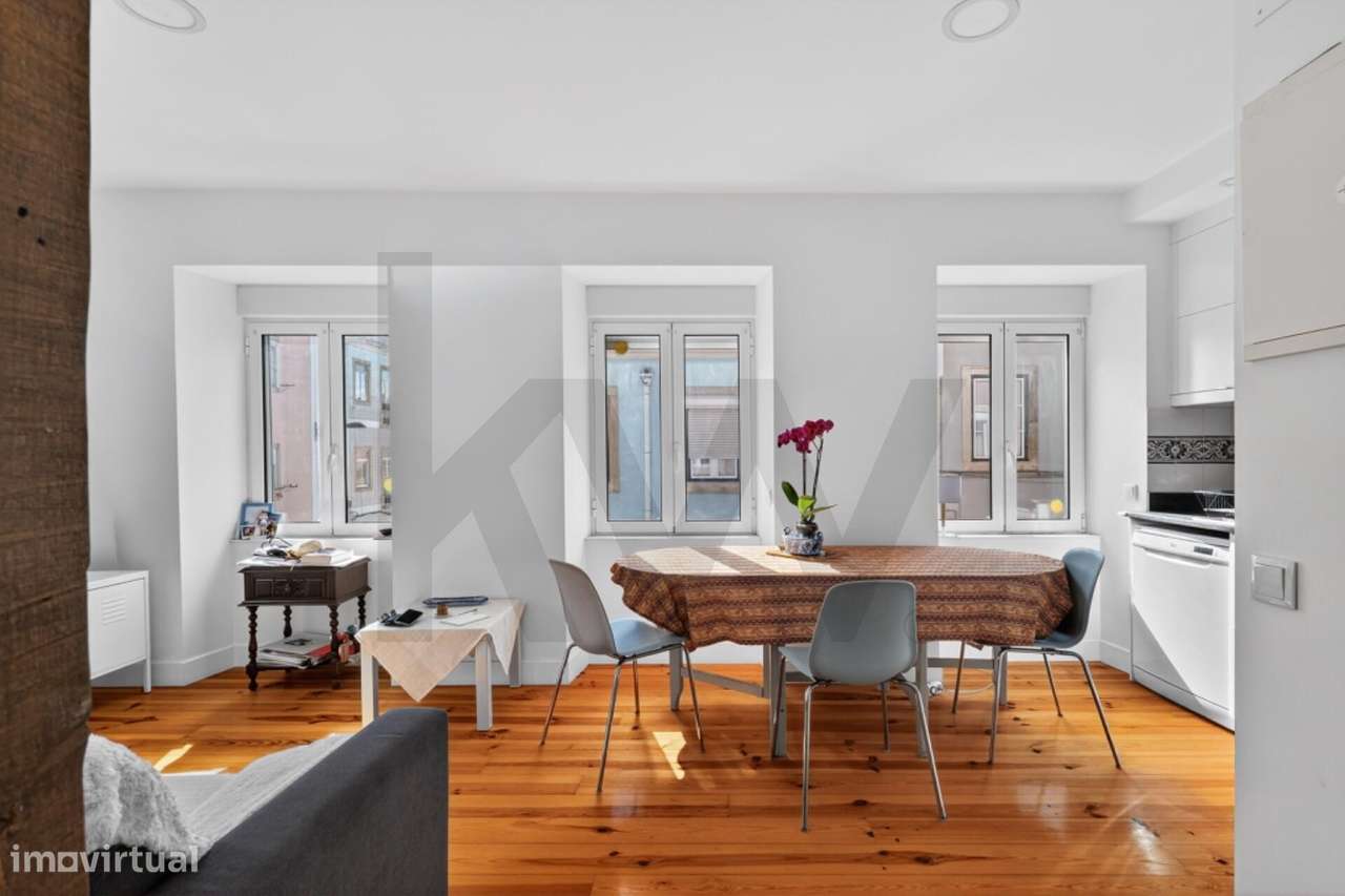 Luminoso T2 Renovado em São Vicente - Grande imagem: 4/26