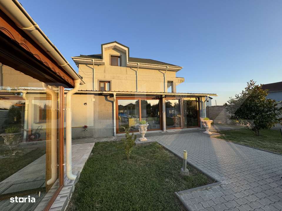 Casa P+E1+M, 255 mp utili, piscina, toate utilitatile, Braniste - Imagine principală: 5/19