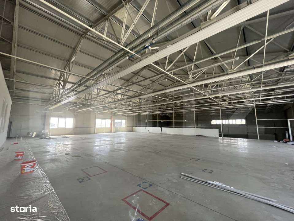 Hala moderna, cu 3 incaperi, 1.909 mp, cu acces la A3, zona Luna - Imagine principală: 3/6