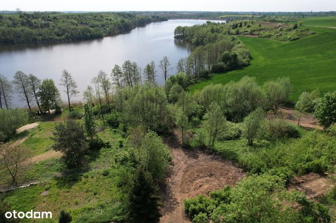 Działka z linią brzegową jeziora Ruduskiego