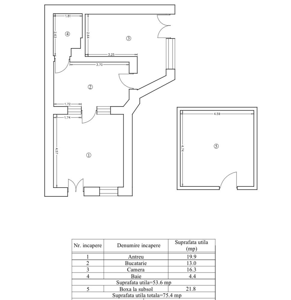 Apartament / Spațiu comercial zona centrala finisaje premium la cheie-9