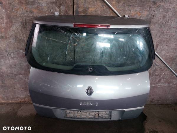 KOMPLETNY TYŁ RENAULT GRAND SCENIC II ZDERZAK LAMPY KLAPA BAGAŻNIKA  NV603 - 4