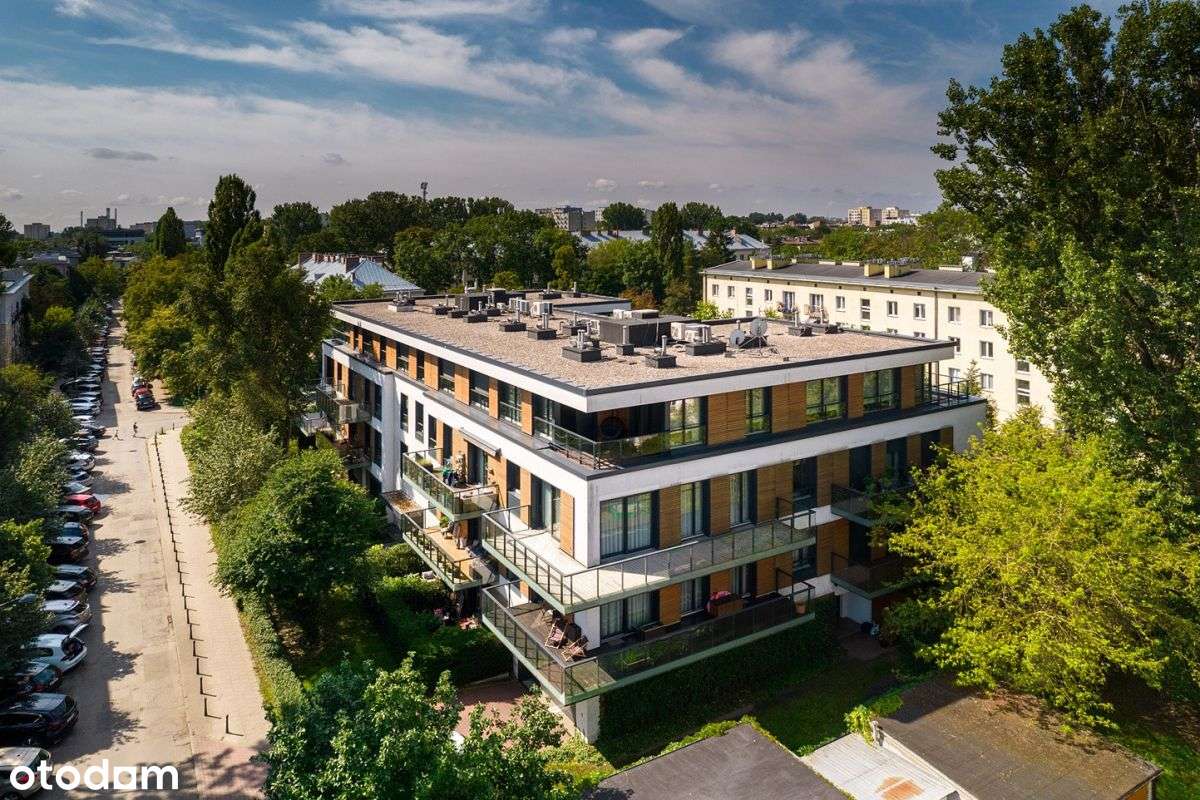 Saska Kępa 40 m2, 3,35m wysokości, ogród-10