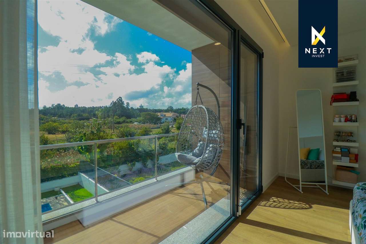 Moradia Geminada T4 com Piscina – Viseu-51