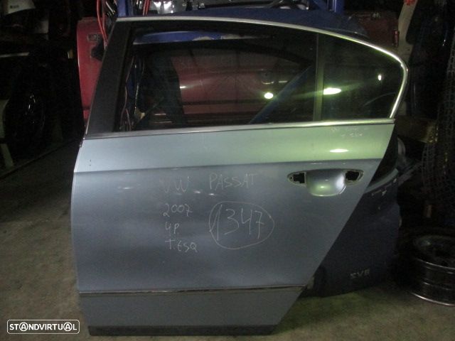 Peça - Porta Por1347 Vw Passat 2006 4P Cinza Te