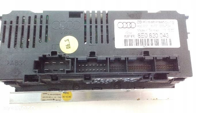 Panel nawiewu i klimatyzacji  Audi A4 B6 8E0820043 - 7