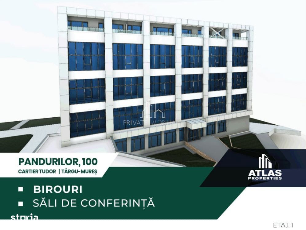 Birouri Moderne 360 Mp Et. 1, De Echiriat, Bd Pandurilor, Zona Tudor,