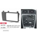 MOLDURA ADAPTADOR PRETO PARA RADIO 2-DIN PARA VOLVO S60 05-10 V70 XC70 05-07 - 3