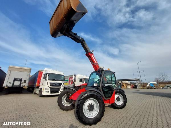 Manitou MLT 634 120 INCARCATOR TELESCOPIC CU CUPA - 5