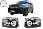 Faruri LED Range Rover Sport L320 (2009-2013) Facelift Design- livrare gratuita - 10