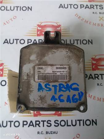 calculator motor opel astra g 1998 2004 - 1