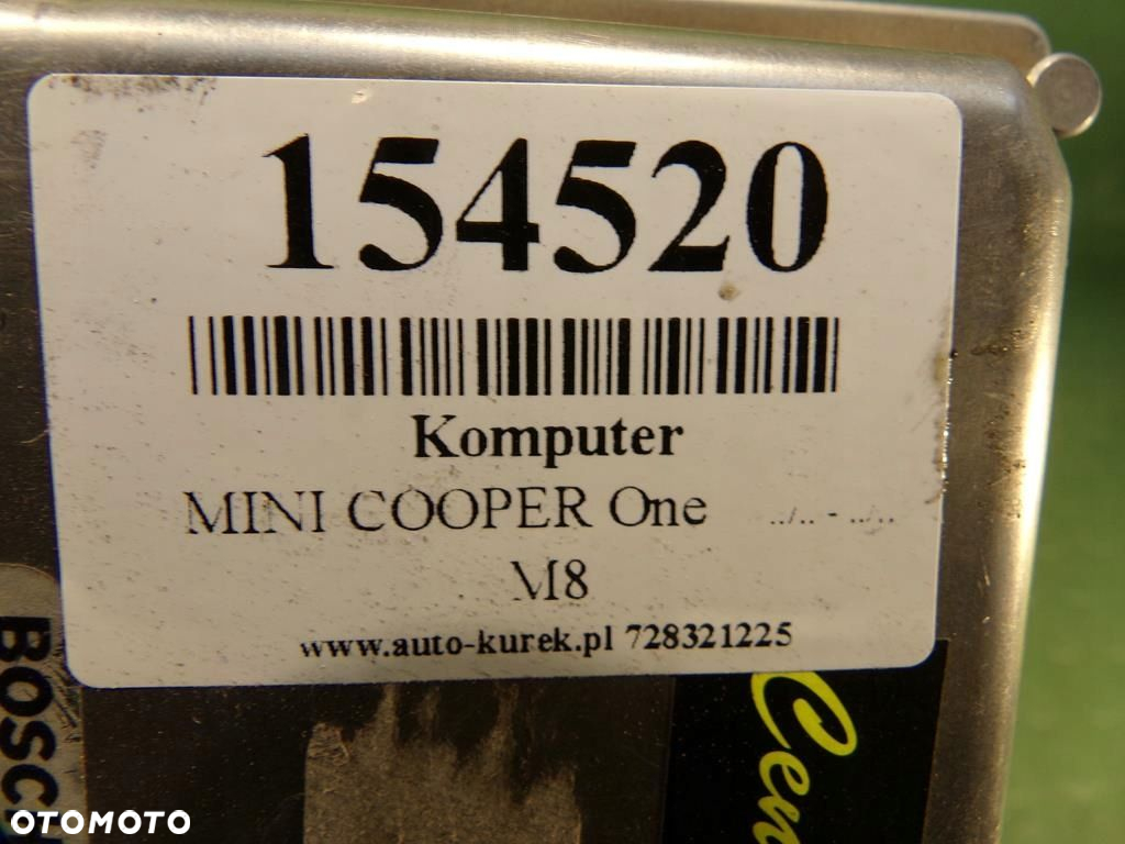 MINI COOPER ONE 1.4 D KOMPUTER SILNIKA NOWY - 6