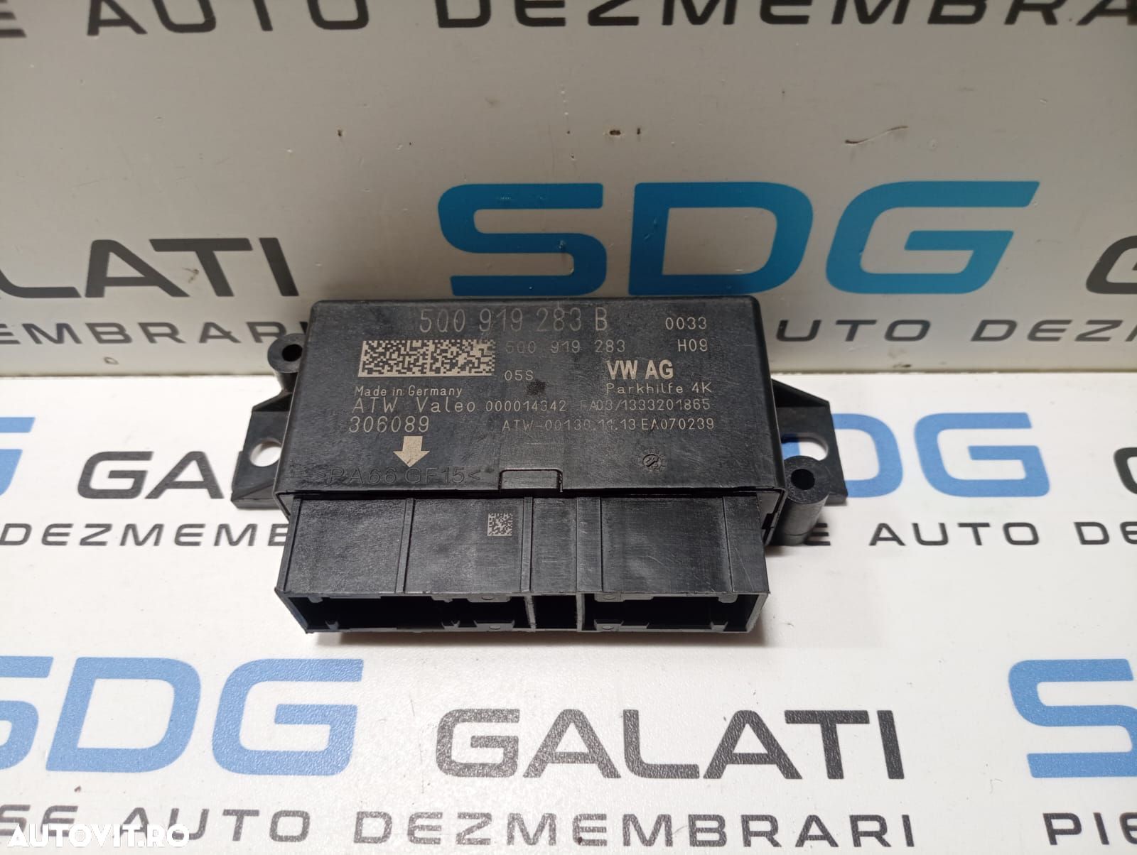 Calculator Modul Senzori Parcare Volkswagen Golf 7 2013 - 2020 Cod 5Q0919283B 5Q0919283 [M4373] - 1