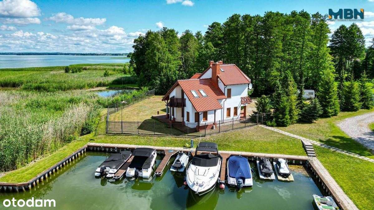 Dom z portem nad jeziorem Niegocin - Rydzewo - Pełny obrazek: 5/16