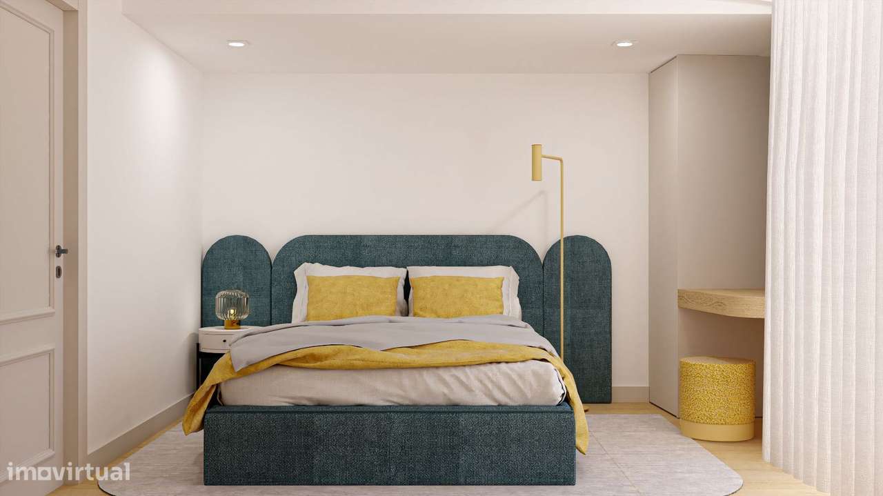 APARTAMENTO T3  com vistas de mar e rio,  como novo, Situado no Bai...-5