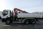 Iveco TRAKKER 410 / 6X4 / 2 STR. WYWROTKA + HDS ATLAS 125.2 / HYDROBURTA / MANUAL / EEV - 3