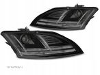 LAMPY AUDI TT 10-14 8J BLACK LED XENON DRL AFS - 1