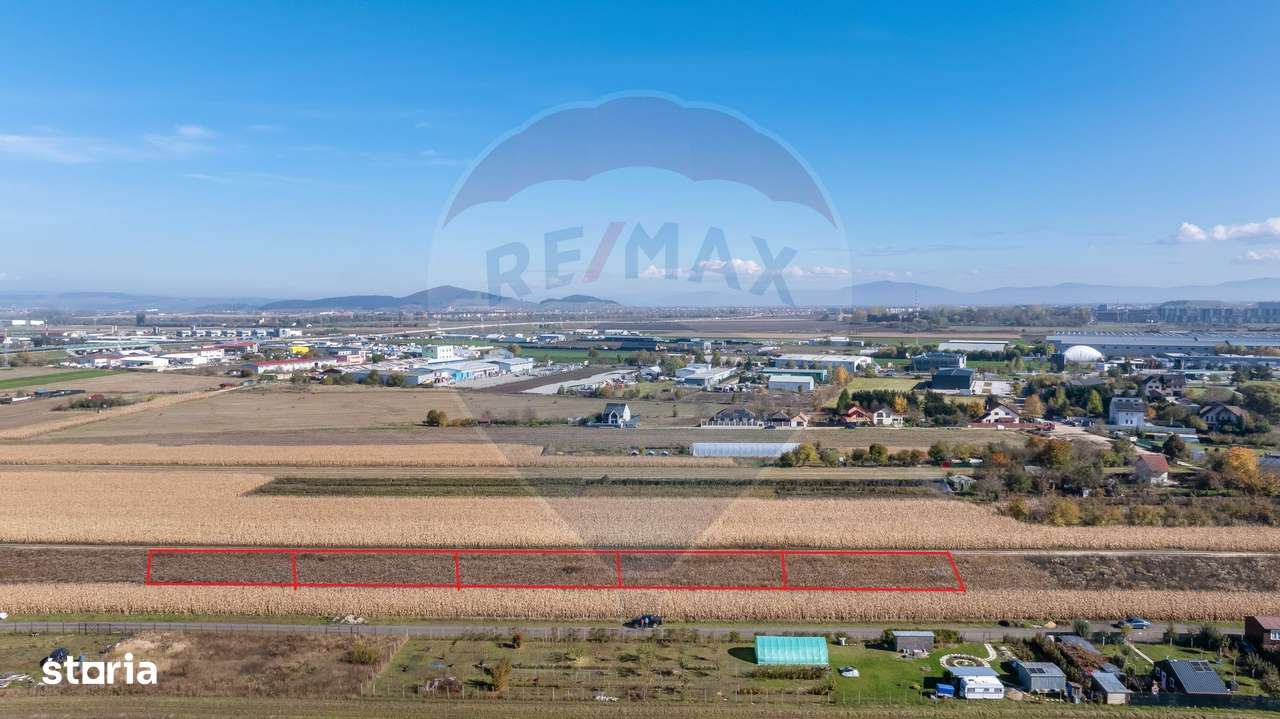 Teren Brasov -Strada Aron Pumnul, 2 loturi X 520 mp, impreuna/ separat - Imagine principală: 2/9