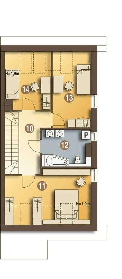Dom, 121 m², Chodzież - Rataje, lewy segment - Pełny obrazek: 5/5