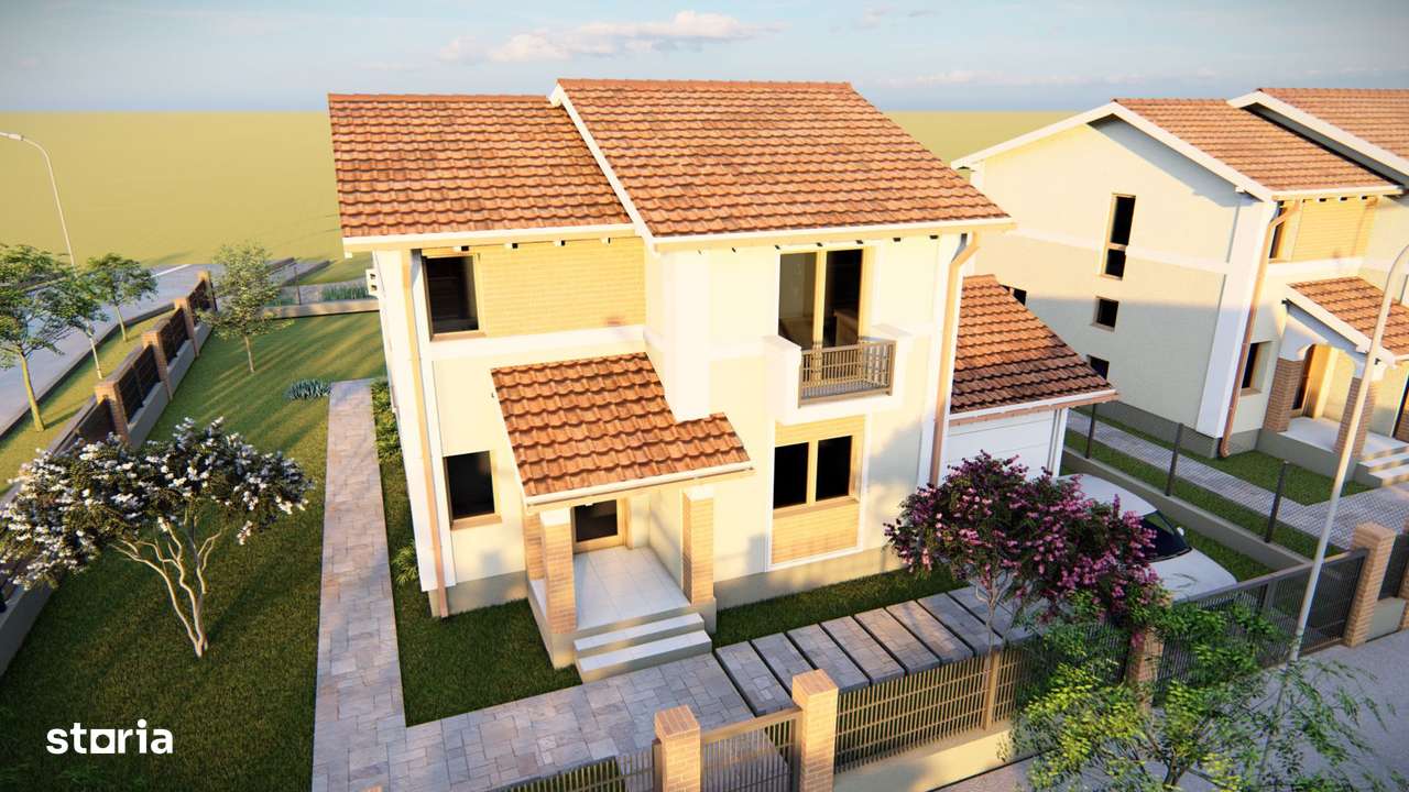 Casă individuală, P+1, 126mp, garaj, 589mp teren, Cartierul Primaverii - Imagine principală: 4/20