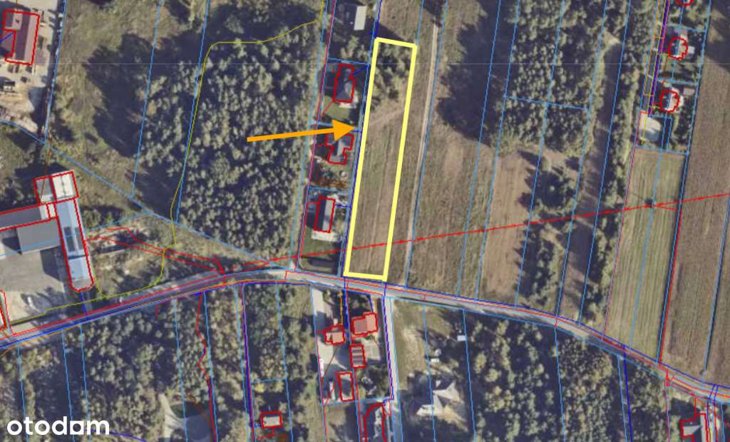 Działka budowlana w cichej okolicy - Wolica - Pełny obrazek: 2/6