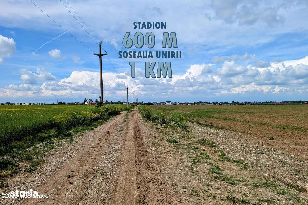 Balotesti - Cartier Luna, teren cu utilitati 27840 mp, deschidere 57 m - Imagine principală: 5/10