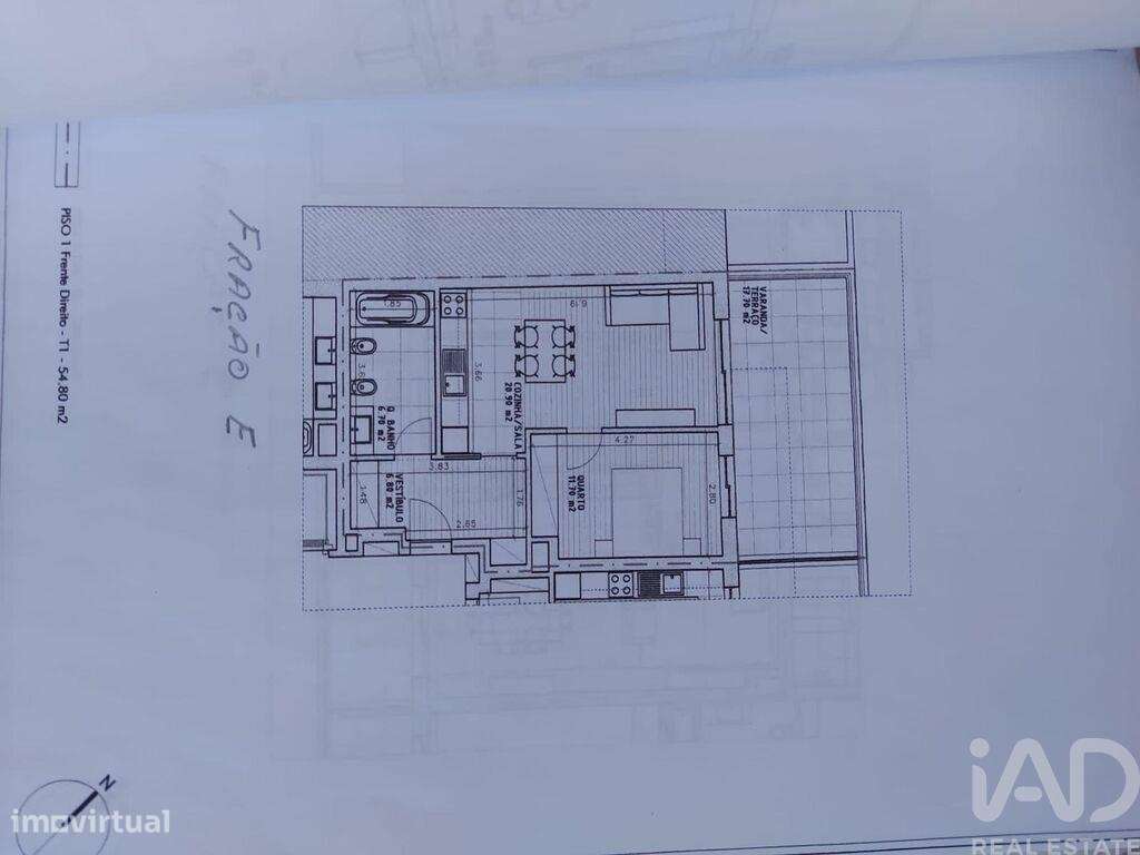 Apartamento T1 em Mafamude e Vilar do Paraíso de 55,00 m2 - Grande imagem: 5/5
