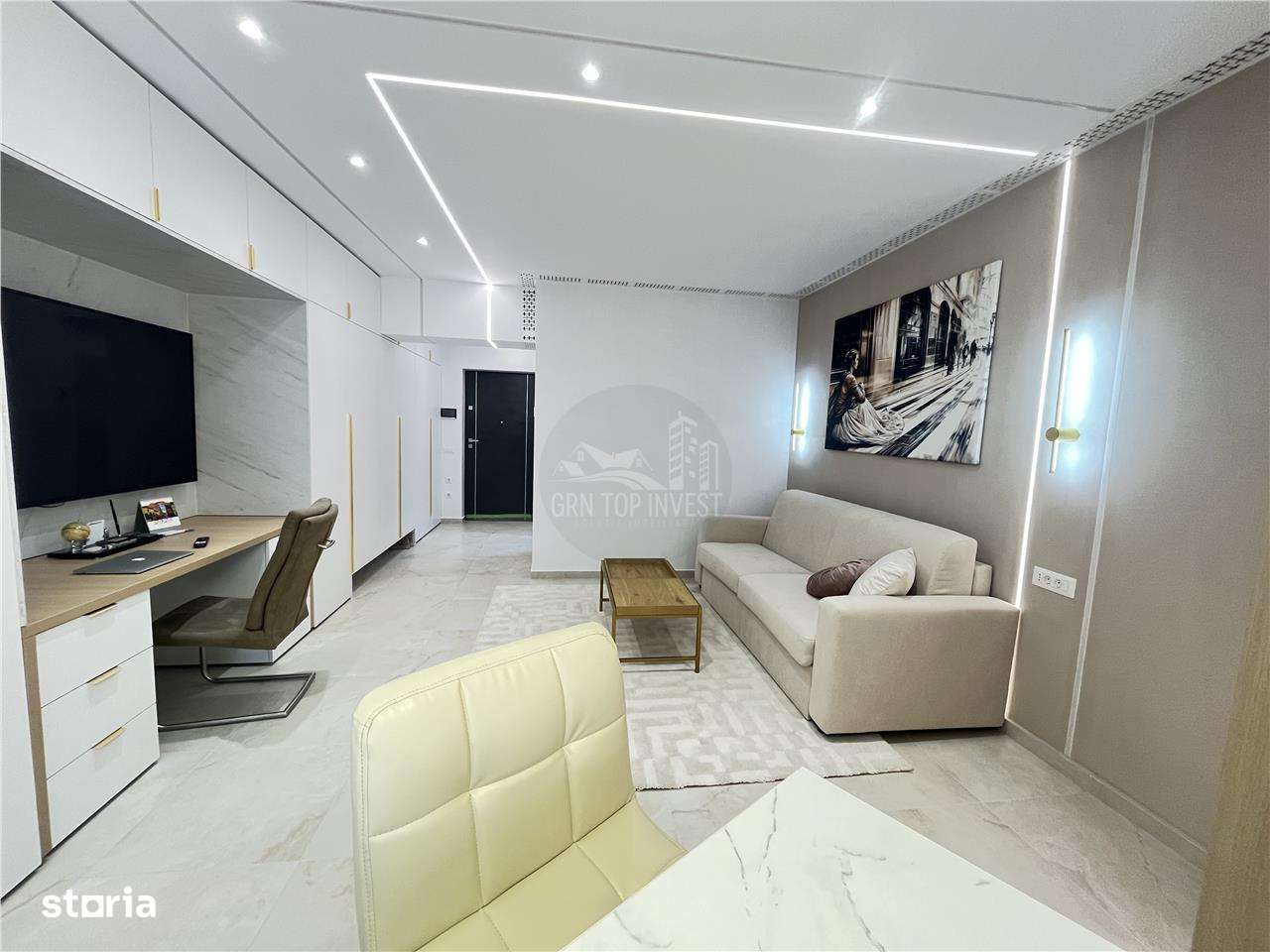 Studio NOU de LUX cu terasa 2 parcari si boxa - Evo Residence - Imagine principală: 3/16