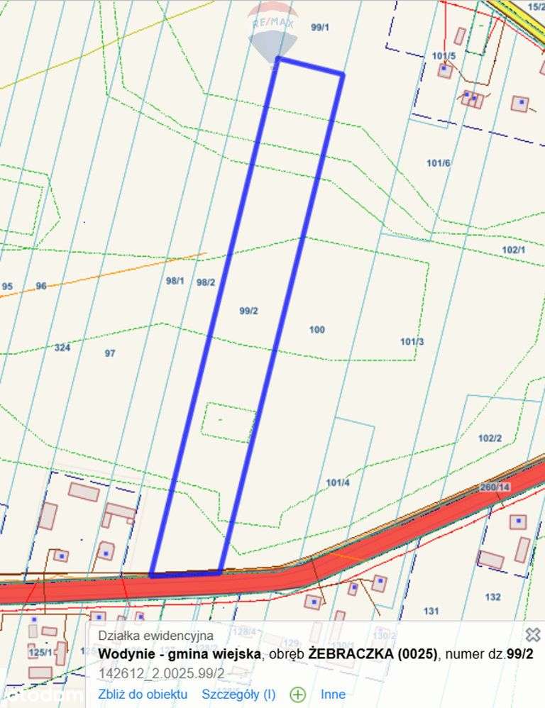 Działka pod zabudowę jednorodzinną lub siedliskową - Pełny obrazek: 5/13