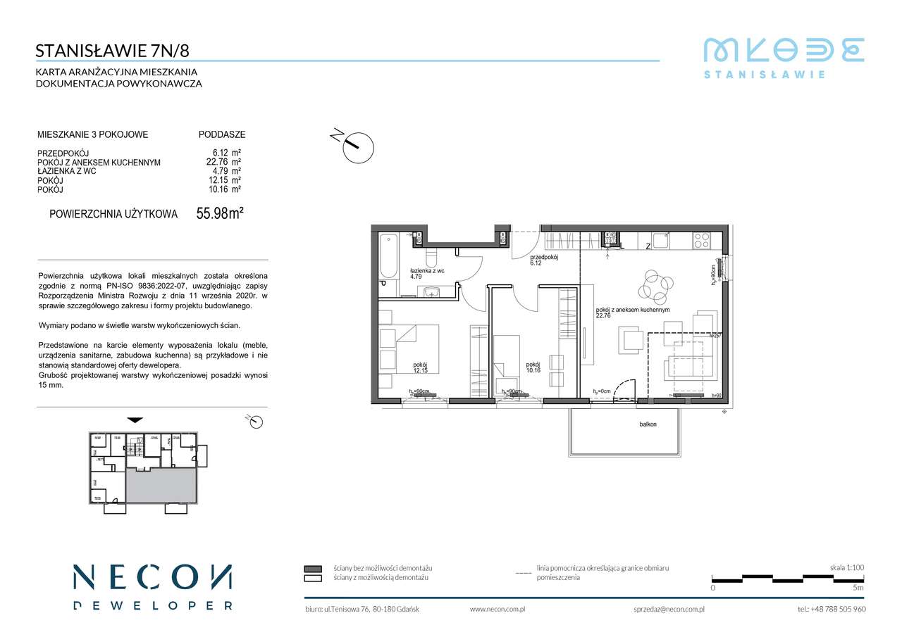 3-pokojowe GOTOWE DO ODBIORU Młode Stanisławie B13_8 - Pełny obrazek: 3/8