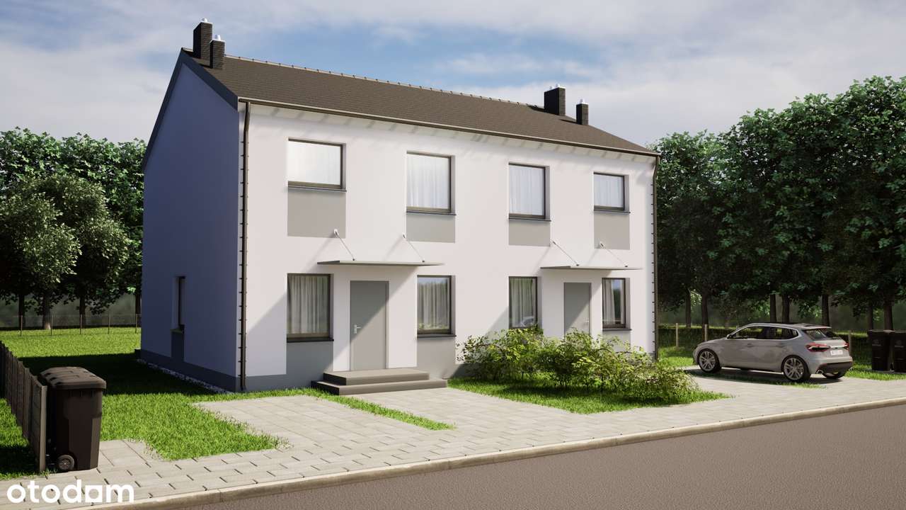 Działka + projekt domu dwulokalowego + PnB. - Pełny obrazek: 4/5