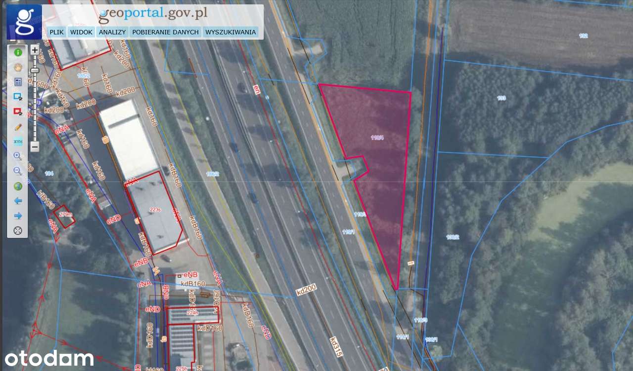 Działka inwestycyjna przy ul. Nizinnej - Pełny obrazek: 4/4