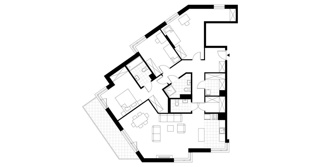 4-pokojowe mieszkanie 127m2 + balkon Bez Prowizji - Pełny obrazek: 3/8
