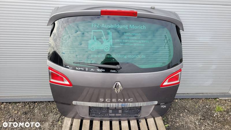 Renault Scenic III 2010 Klapa bagaznika TEKNG - 1