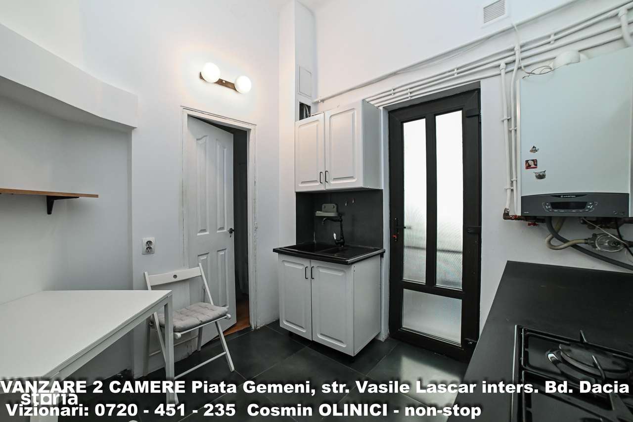 Vanzare 2 cam. DACIA, Piata Gemeni, str. V. Lascar, SU 68mp, ST. 94mp-19